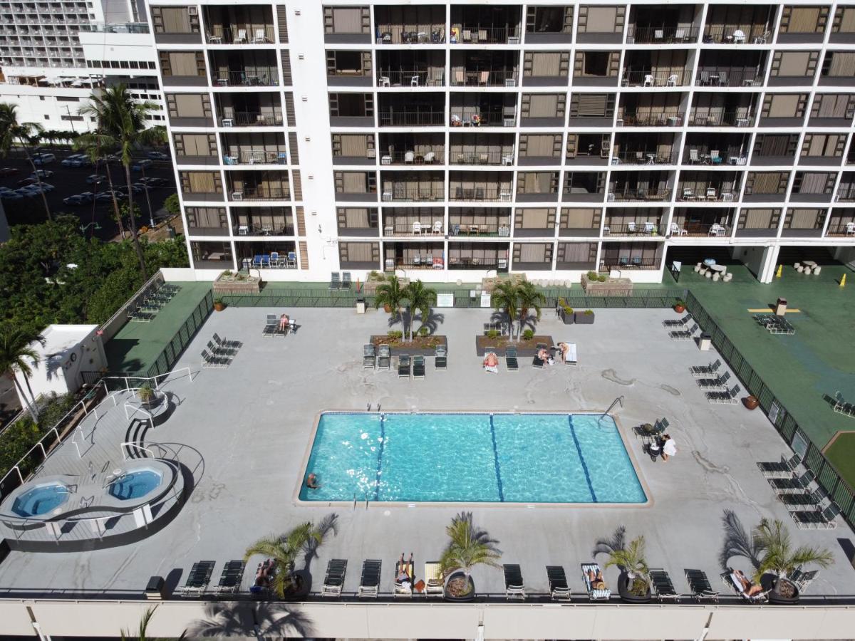 1Br With Great Ocean Views, 1 Block To Waikiki Beach Honolulu Bagian luar foto