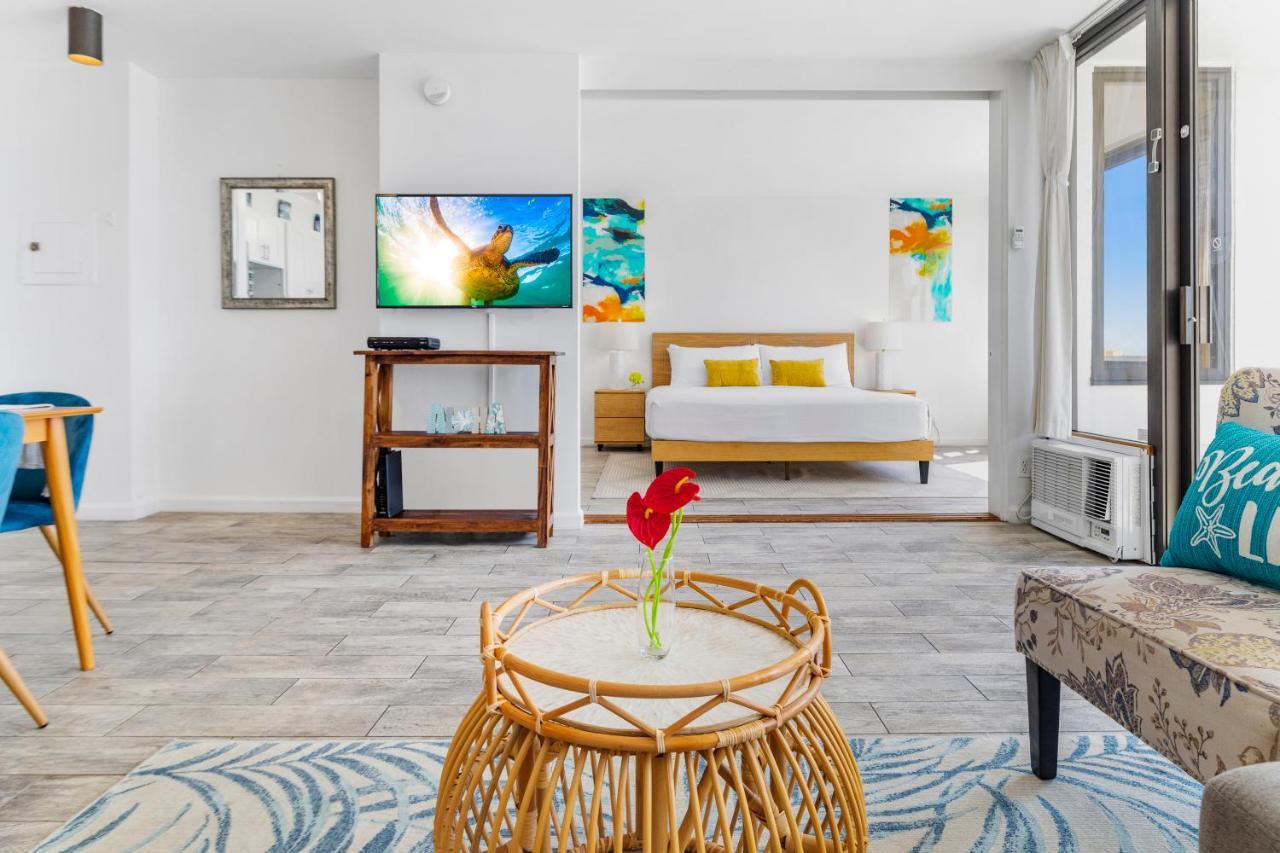 1Br With Great Ocean Views, 1 Block To Waikiki Beach Honolulu Bagian luar foto