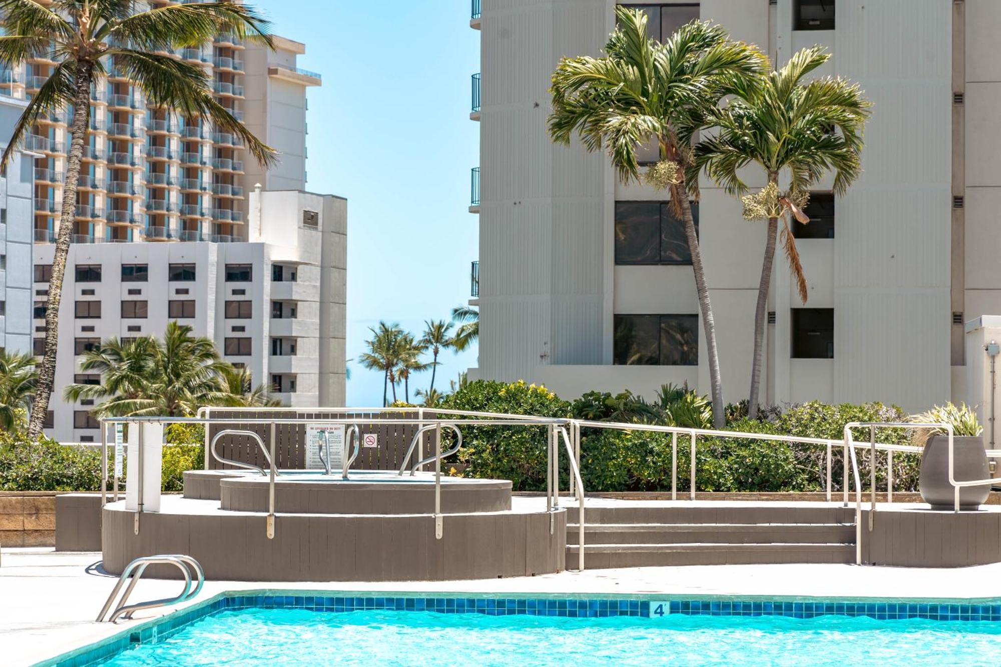 1Br With Great Ocean Views, 1 Block To Waikiki Beach Honolulu Bagian luar foto