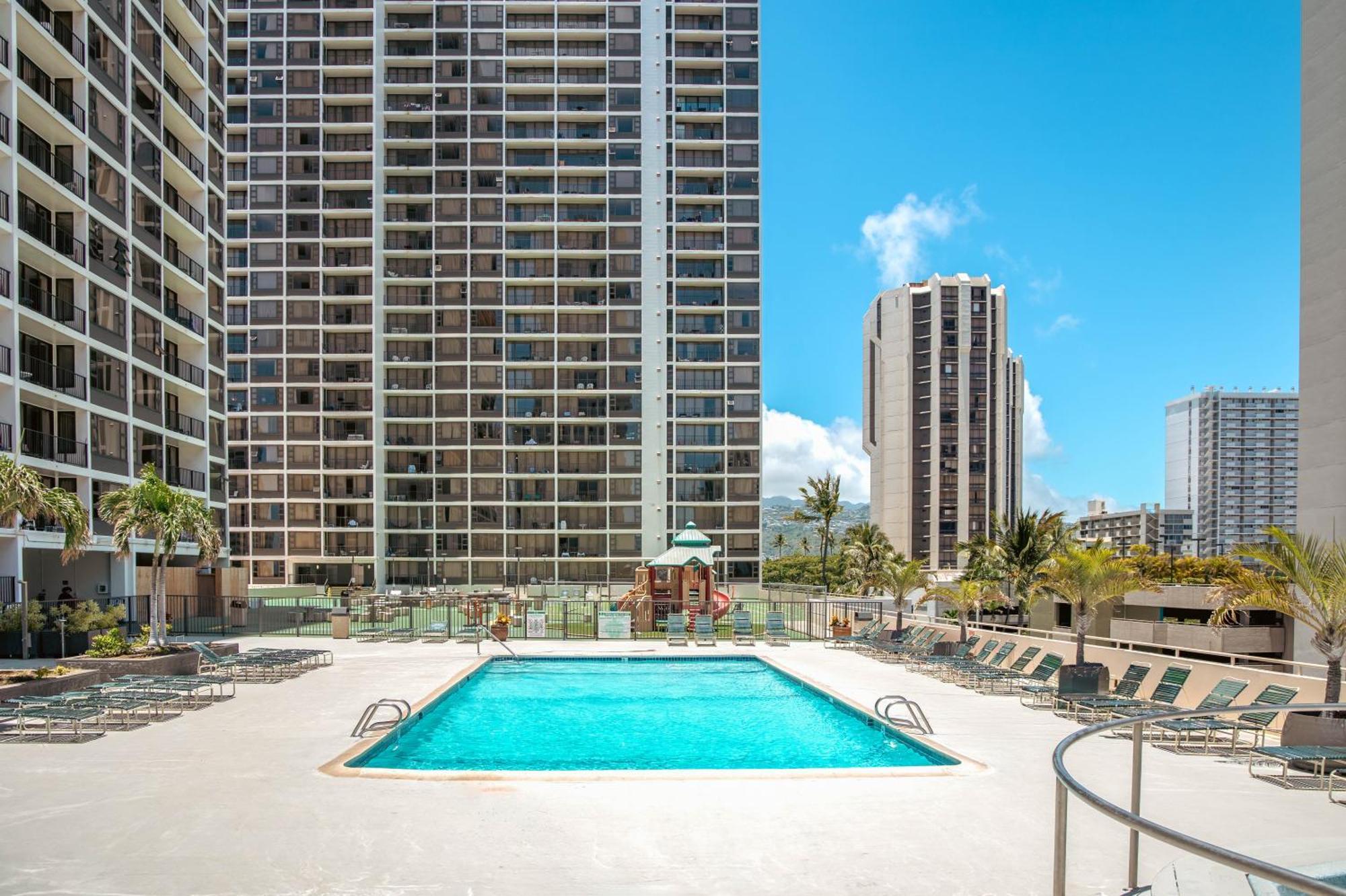 1Br With Great Ocean Views, 1 Block To Waikiki Beach Honolulu Bagian luar foto