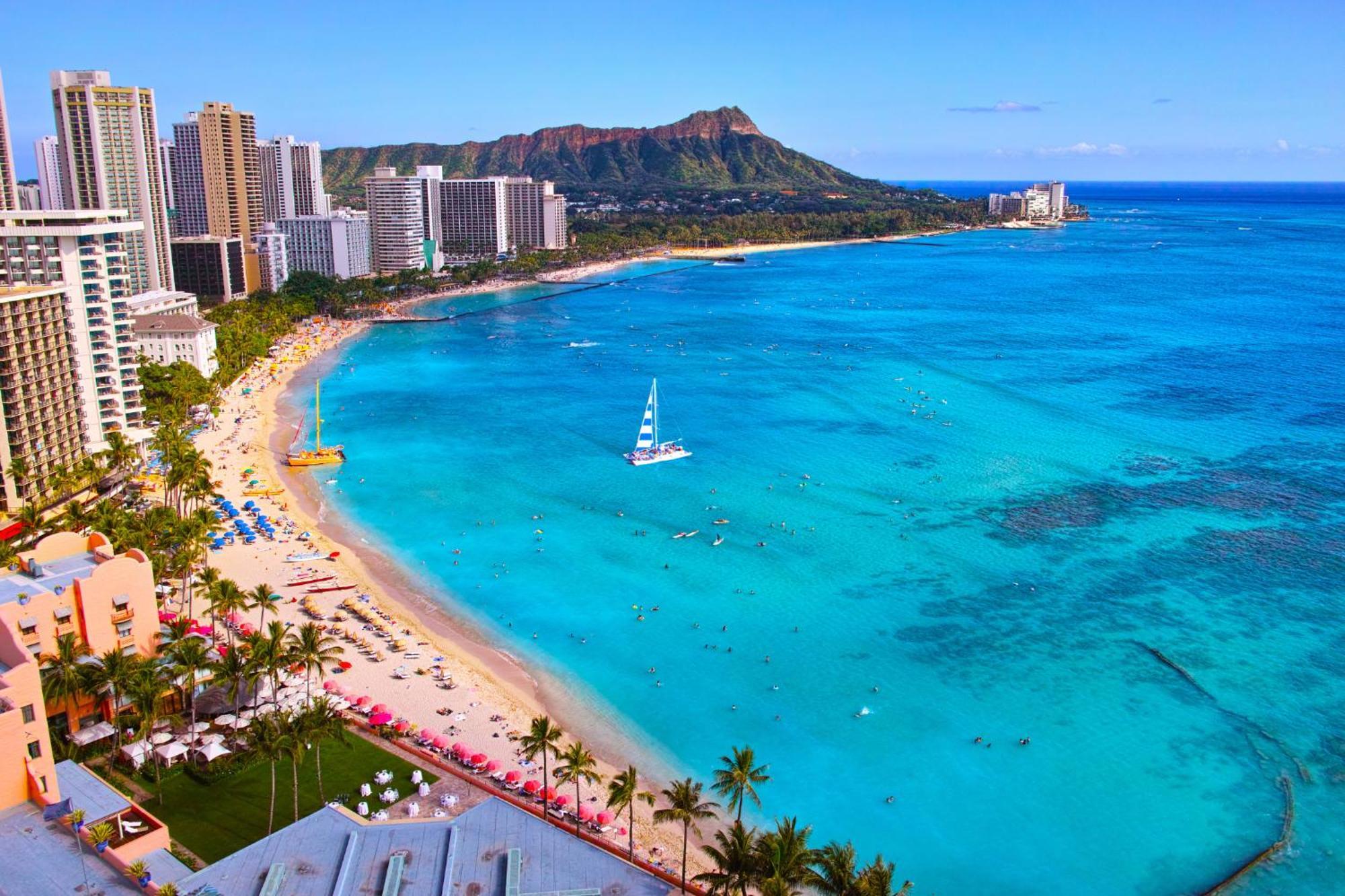1Br With Great Ocean Views, 1 Block To Waikiki Beach Honolulu Bagian luar foto
