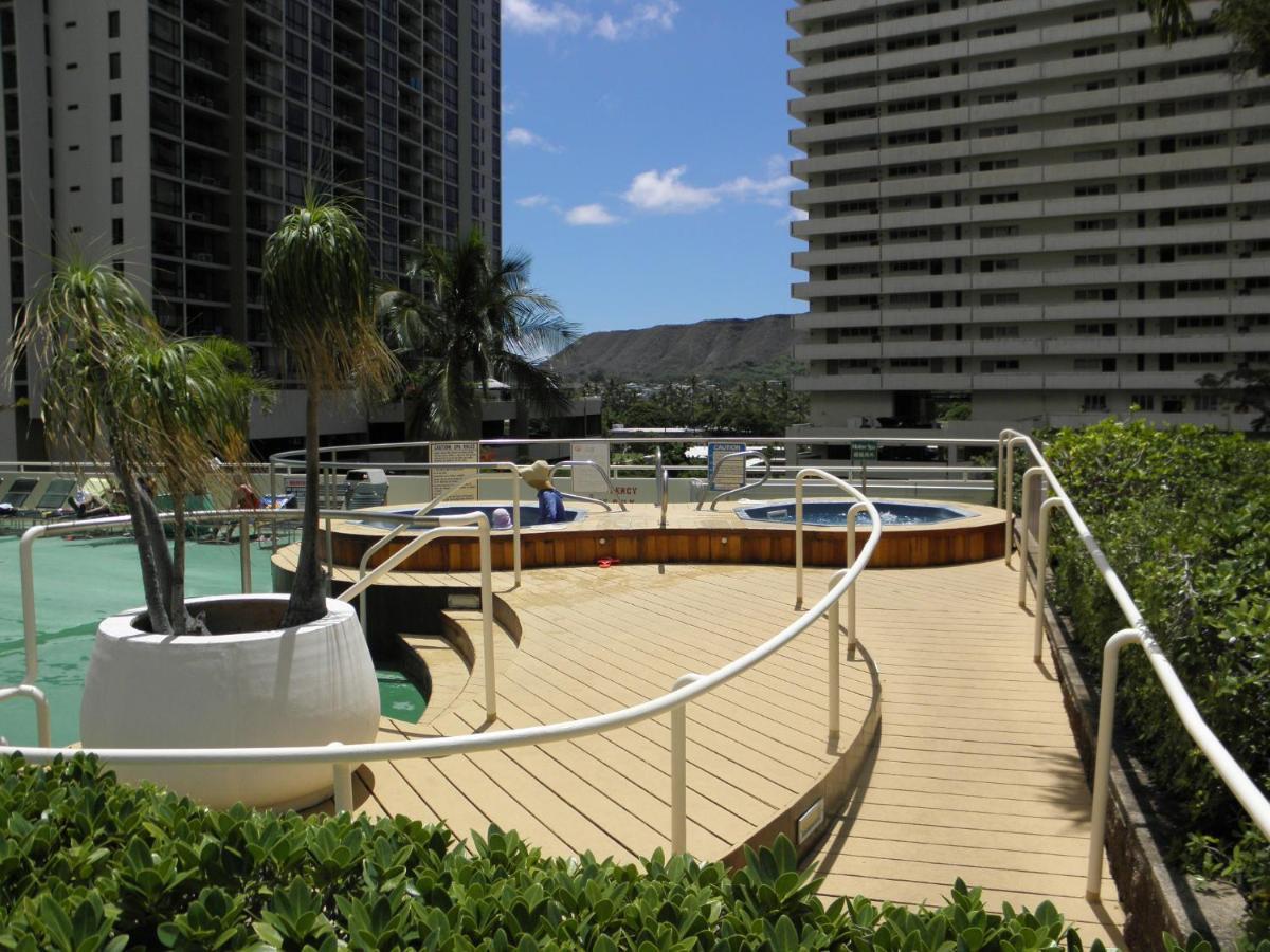 1Br With Great Ocean Views, 1 Block To Waikiki Beach Honolulu Ruang foto